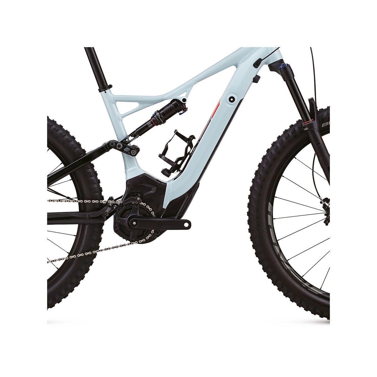 Specialized Turbo Levo FSR 6Fattie, ice blue/rocket red - Bild 5