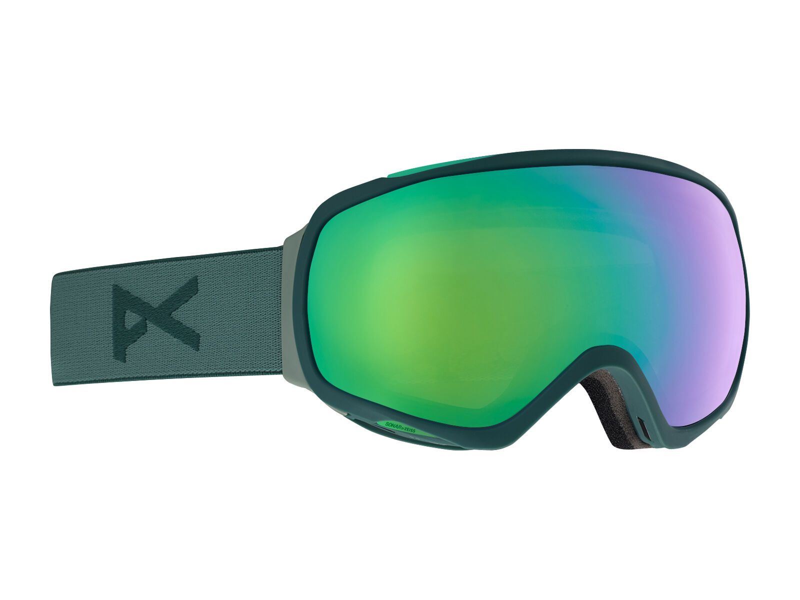 Anon Tempest MFI, gray/Lens: sonar green - Bild 3