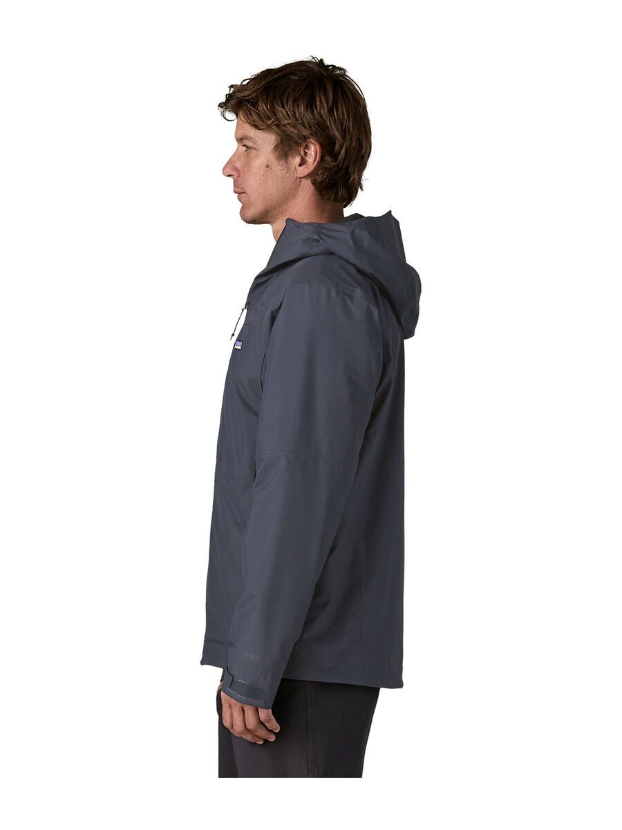 Patagonia Men's Insulated Boulder Fork Rain Jacket, smolder blue - Bild 3