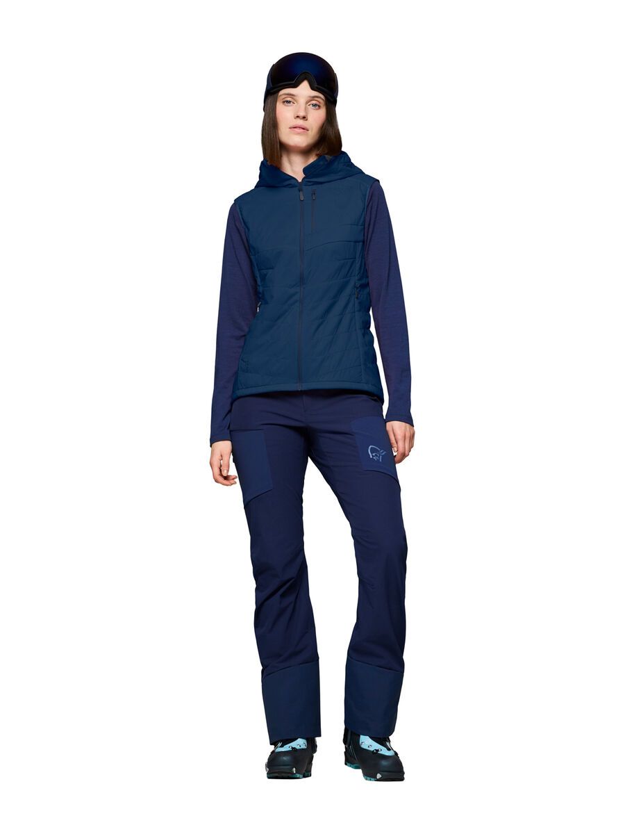 Norrona lyngen Alpha90 Vest W's, indigo night - Bild 6