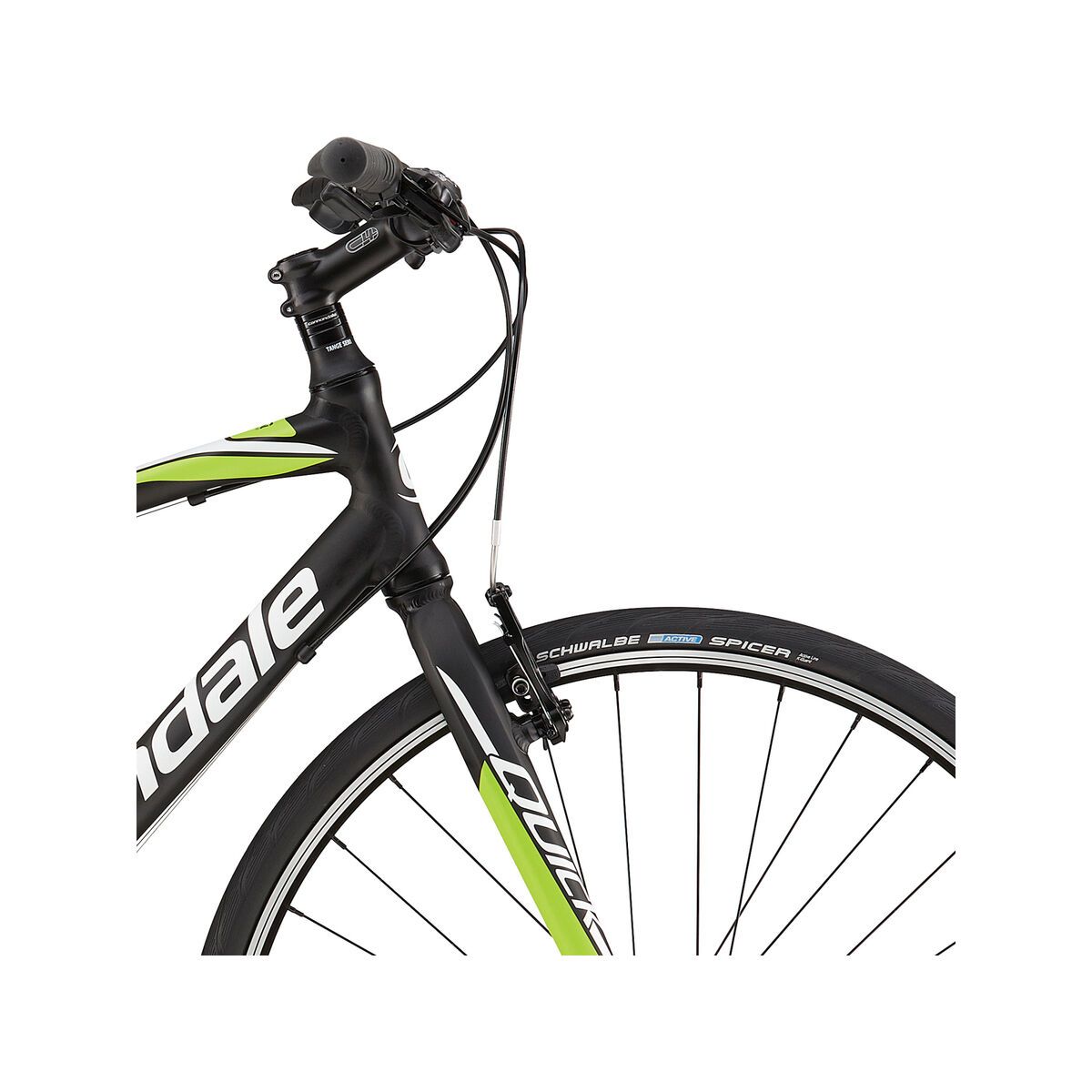 Cannondale Quick 5, jet black w/ berzerker green, magnesium white, gloss - Bild 5