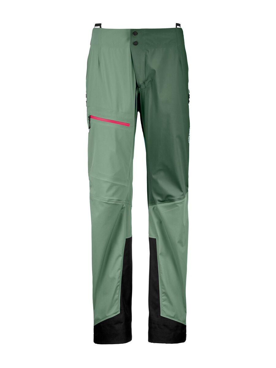 Ortovox 3L Merino Naked Sheep Ortler Pants W, green isar - Bild 1