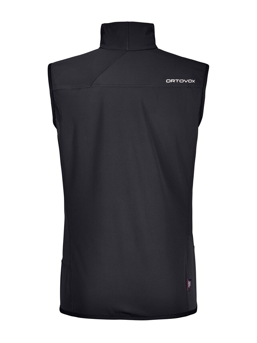 Ortovox Merino Naturtec Light Col Becchei Vest W, black raven - Bild 2