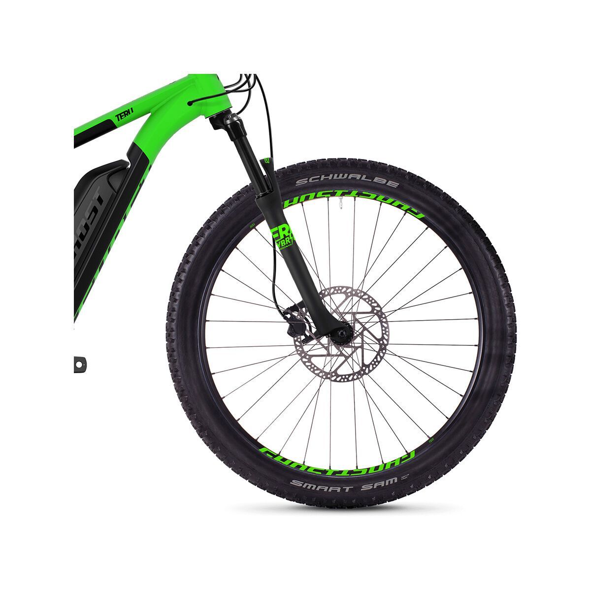 Ghost Hybride Teru B2.7+ AL, neon green/night black - Bild 2