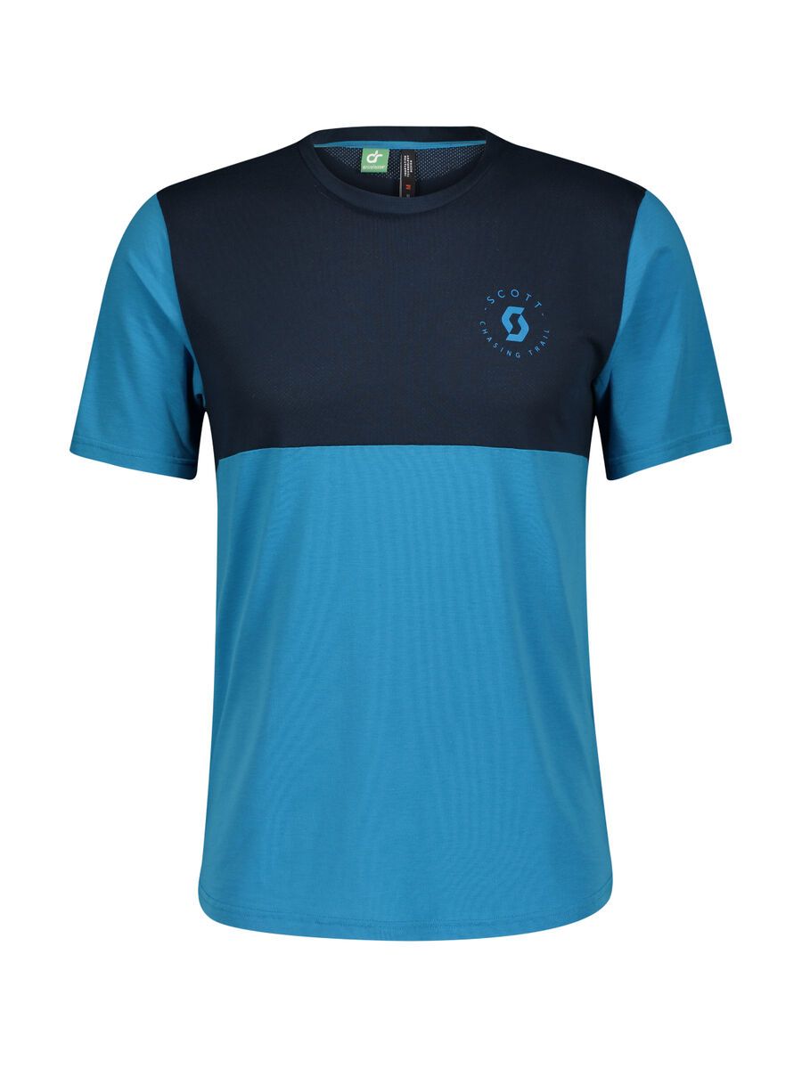 Scott Trail Flow Dri S/SL Men's Shirt, atlantic blue/midnight blue - Bild 1