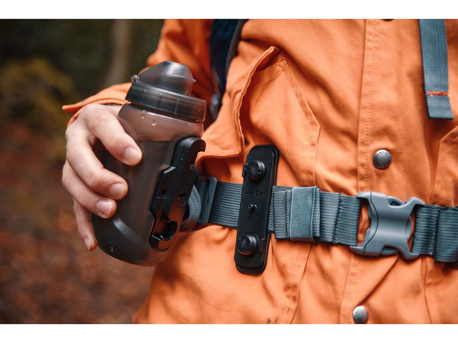 Fidlock Twist Bottle 450 + Tex Base Multi, transparent black - Bild 17