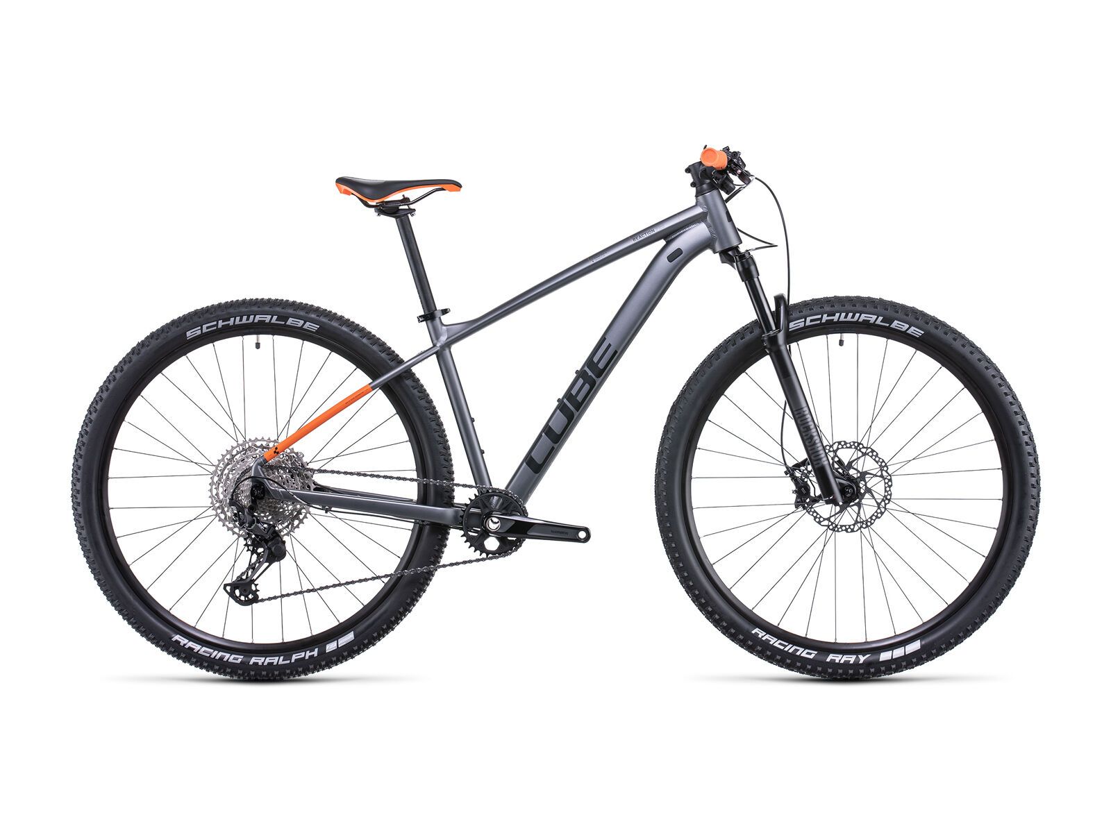 Cube Reaction Pro 27.5, grey´n´orange - Bild 1