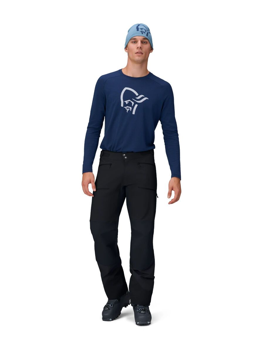 Norrona møre flex1 Pants M's, caviar black - Bild 4