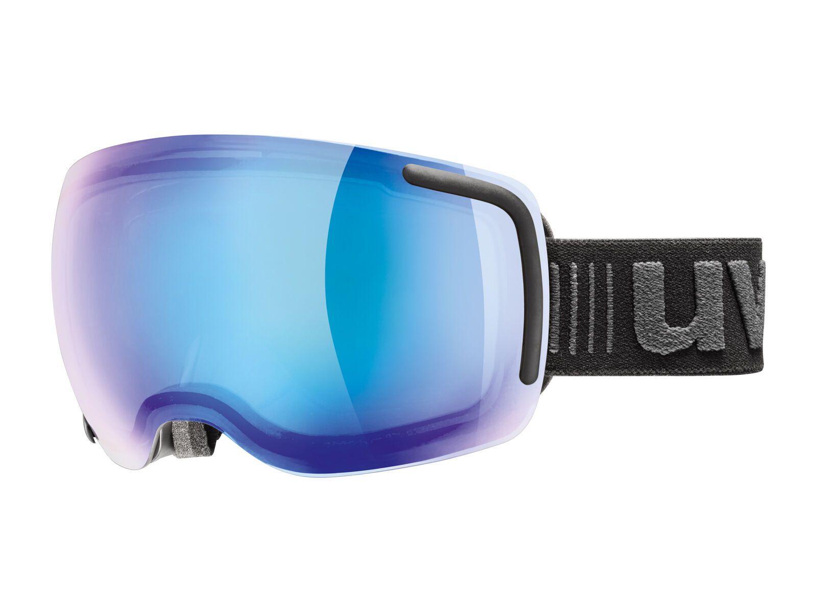 uvex big 40 VFM, black mat/Lens: mirror blue - Bild 1