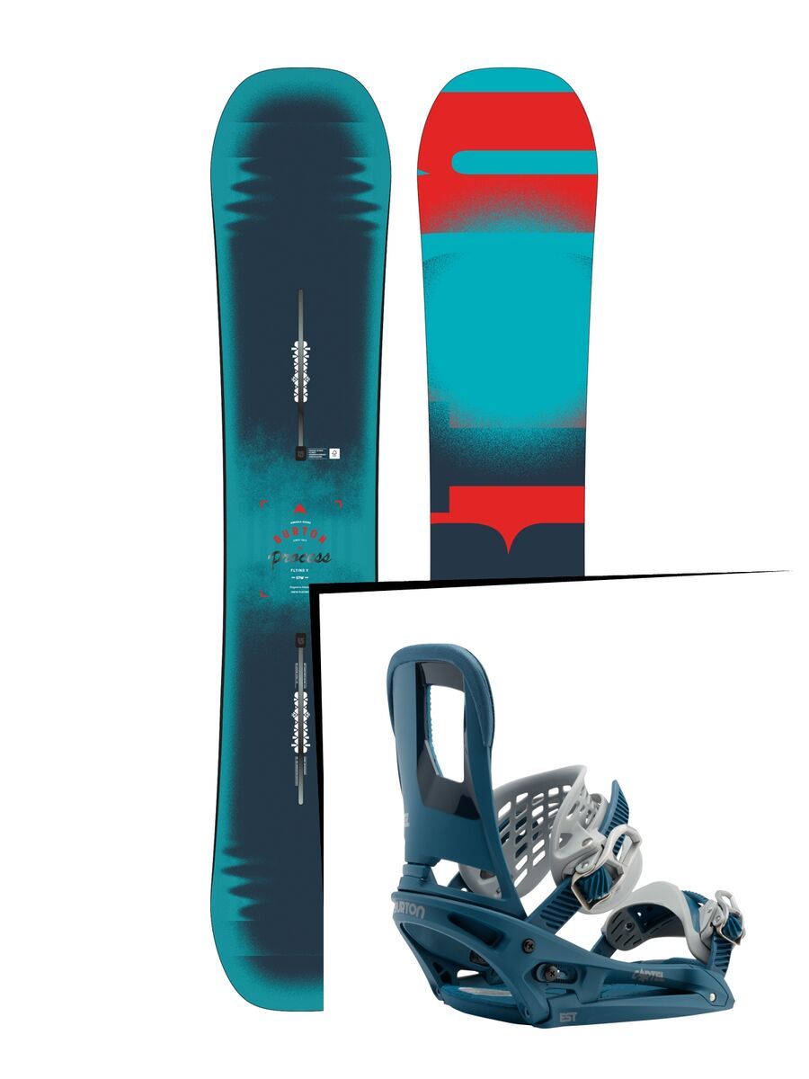 Set: Burton Process Flying V 2017 +  Cartel EST (1712721S) - Bild 1