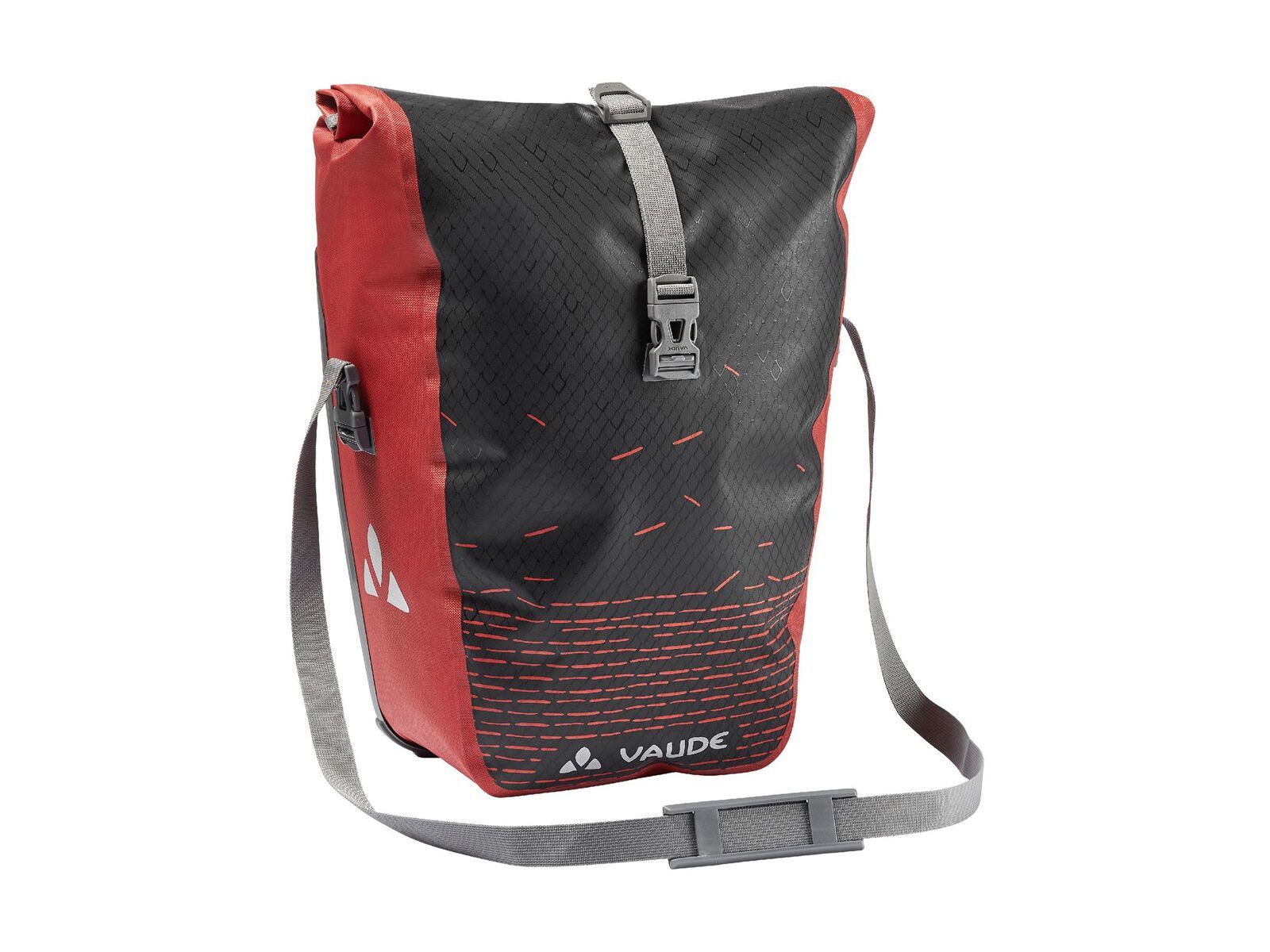 Vaude Aqua Back Print Single, black/red - Bild 1