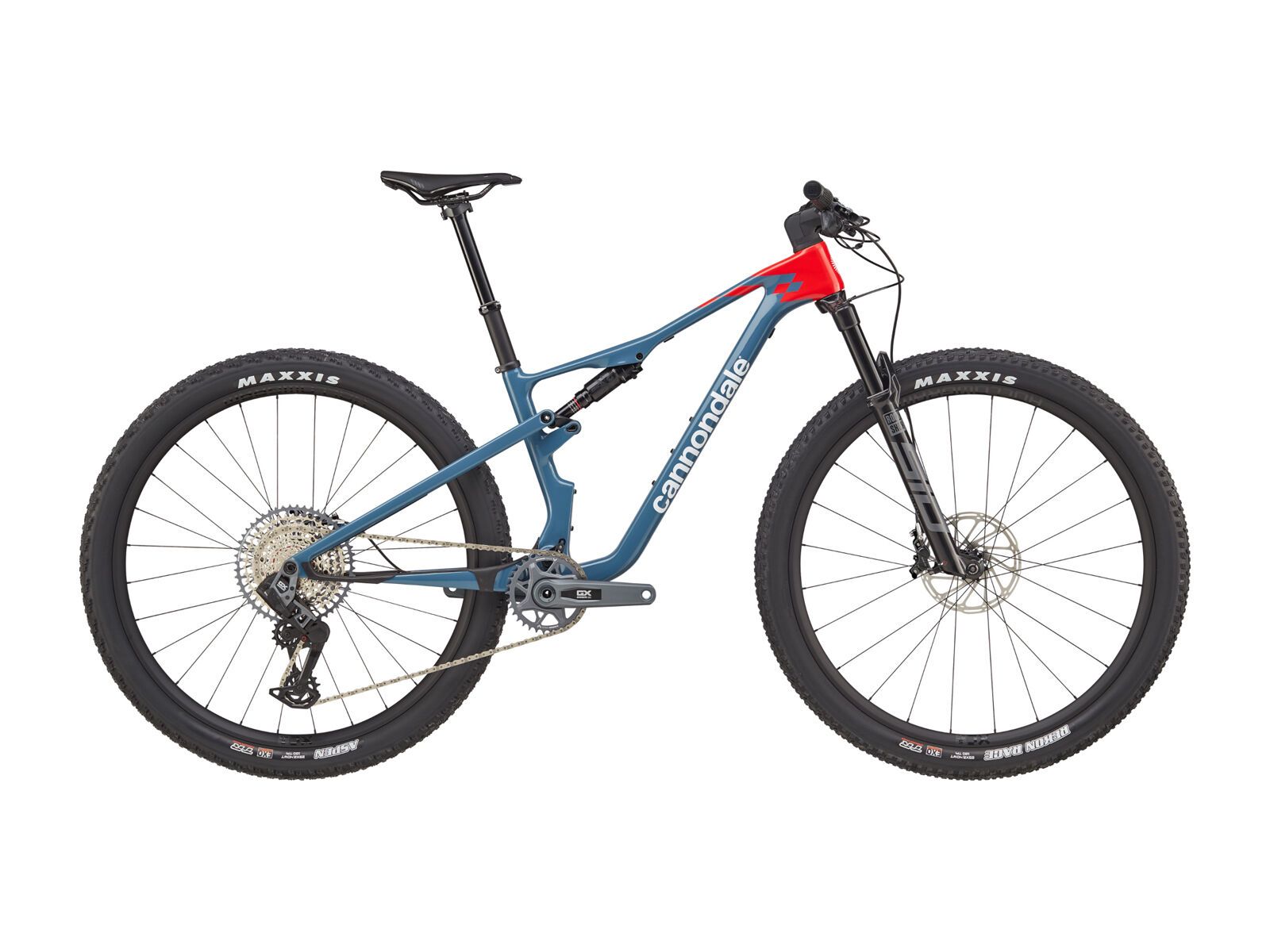 Cannondale Scalpel Carbon 2 storm cloud, rally red/tigershark L // 44.5 cm C24303U20LG