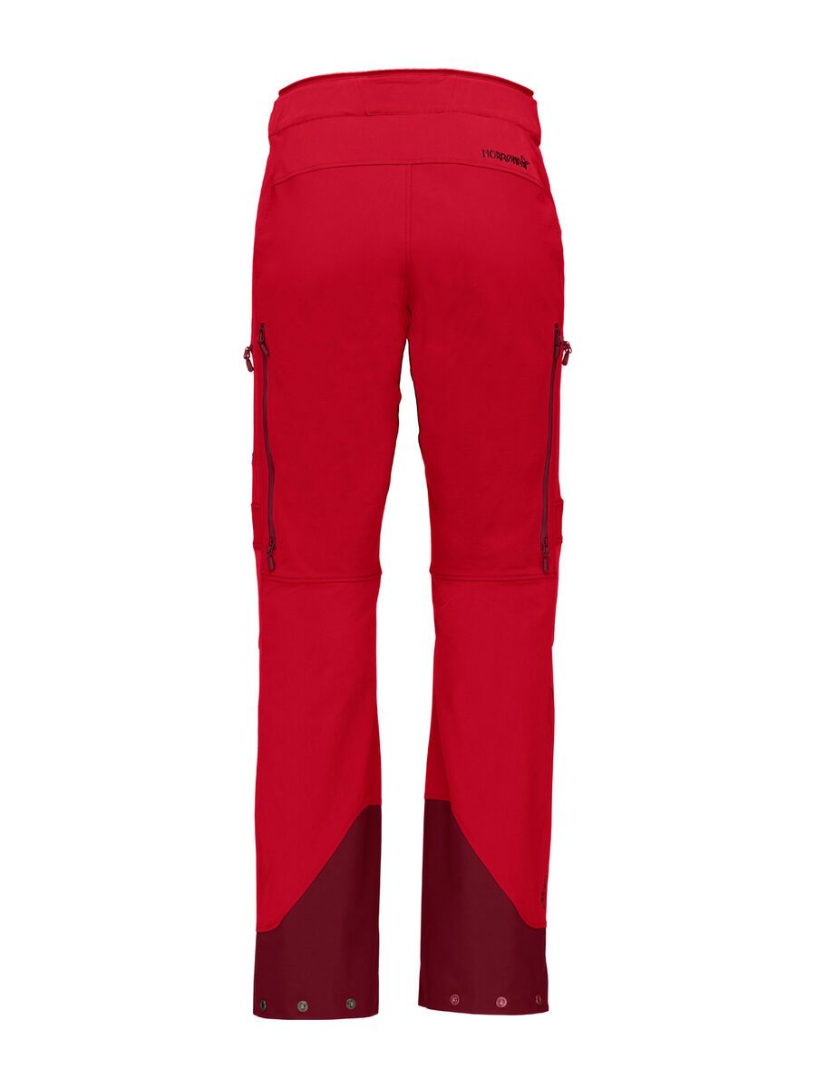 Norrona lyngen flex1 Pants W's, true red/rhubarb - Bild 2