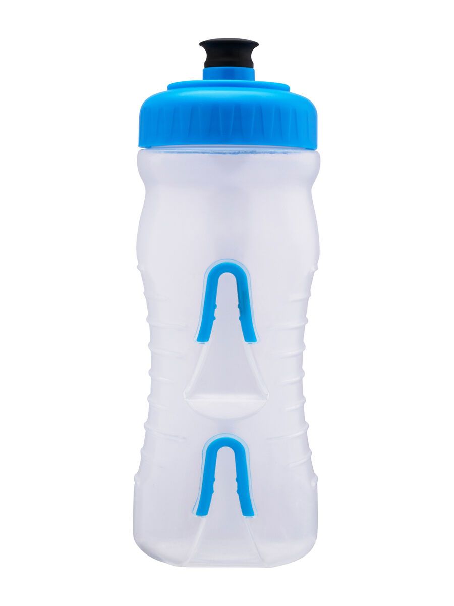 Fabric Cageless Waterbottle 600 ml, clear/blue - Bild 2