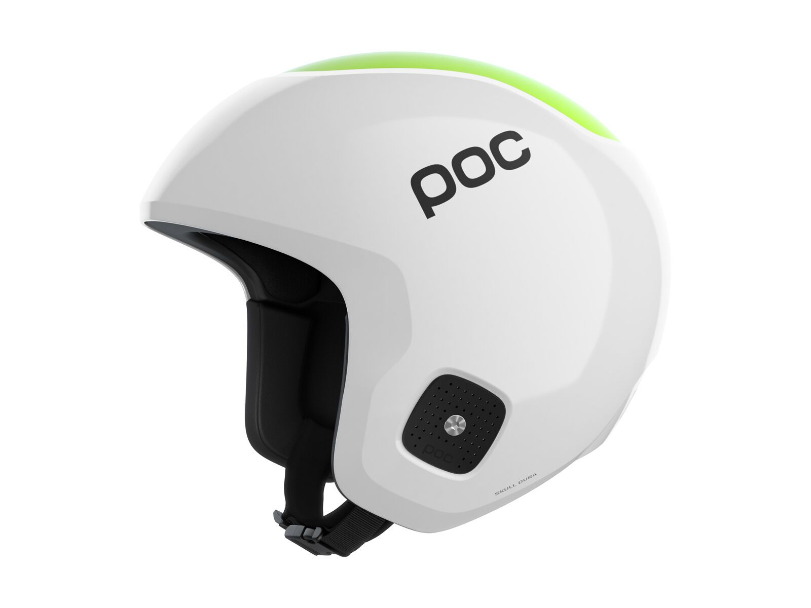 POC Skull Dura Jr, hydrogen white/fluorescent yellow/green - Bild 1