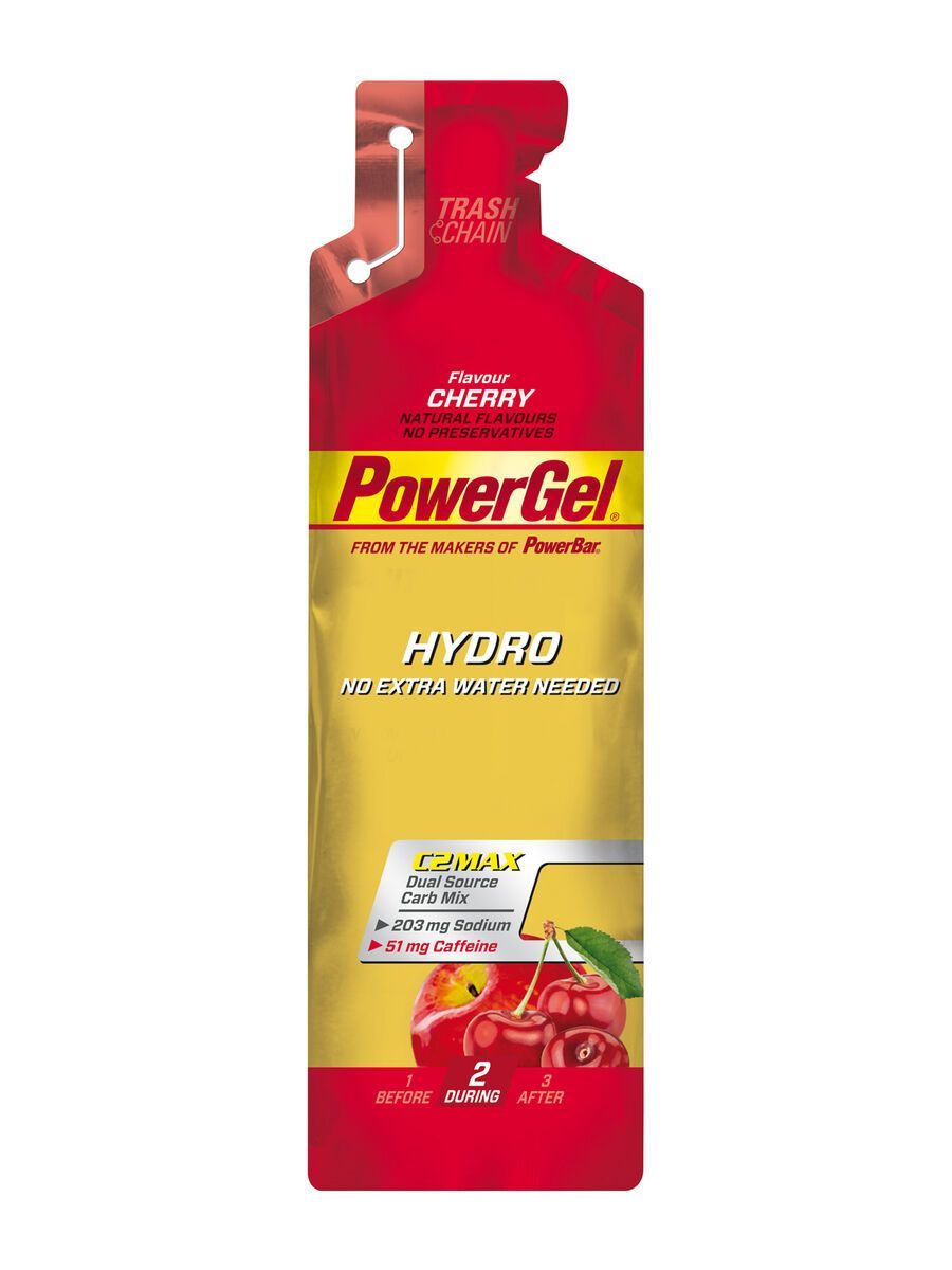 PowerBar PowerGel Hydro - Cherry (mit Koffein) - Bild 1