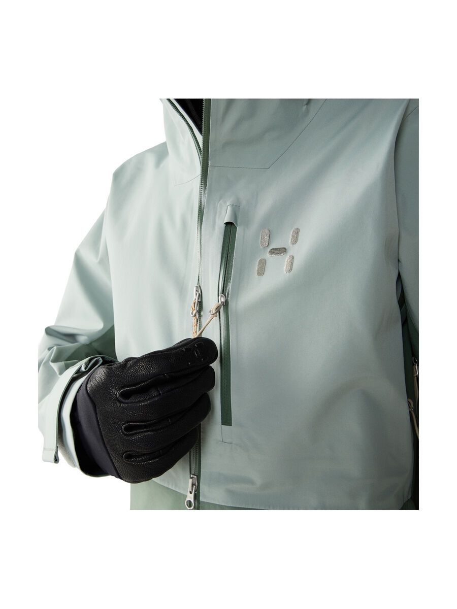 Haglöfs Alper Proof Jacket Women, dew green/chlorophyll green - Bild 9