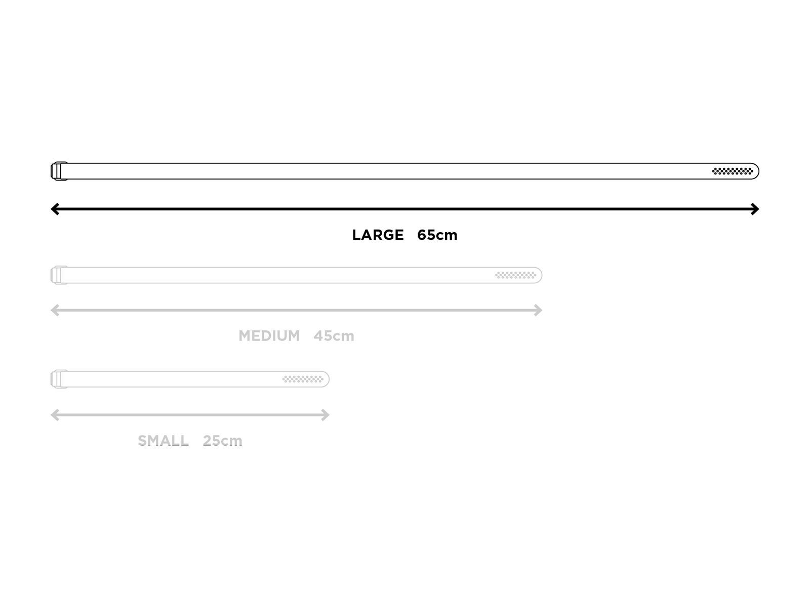 Restrap Fast Straps - Large 65 cm, black - Bild 6