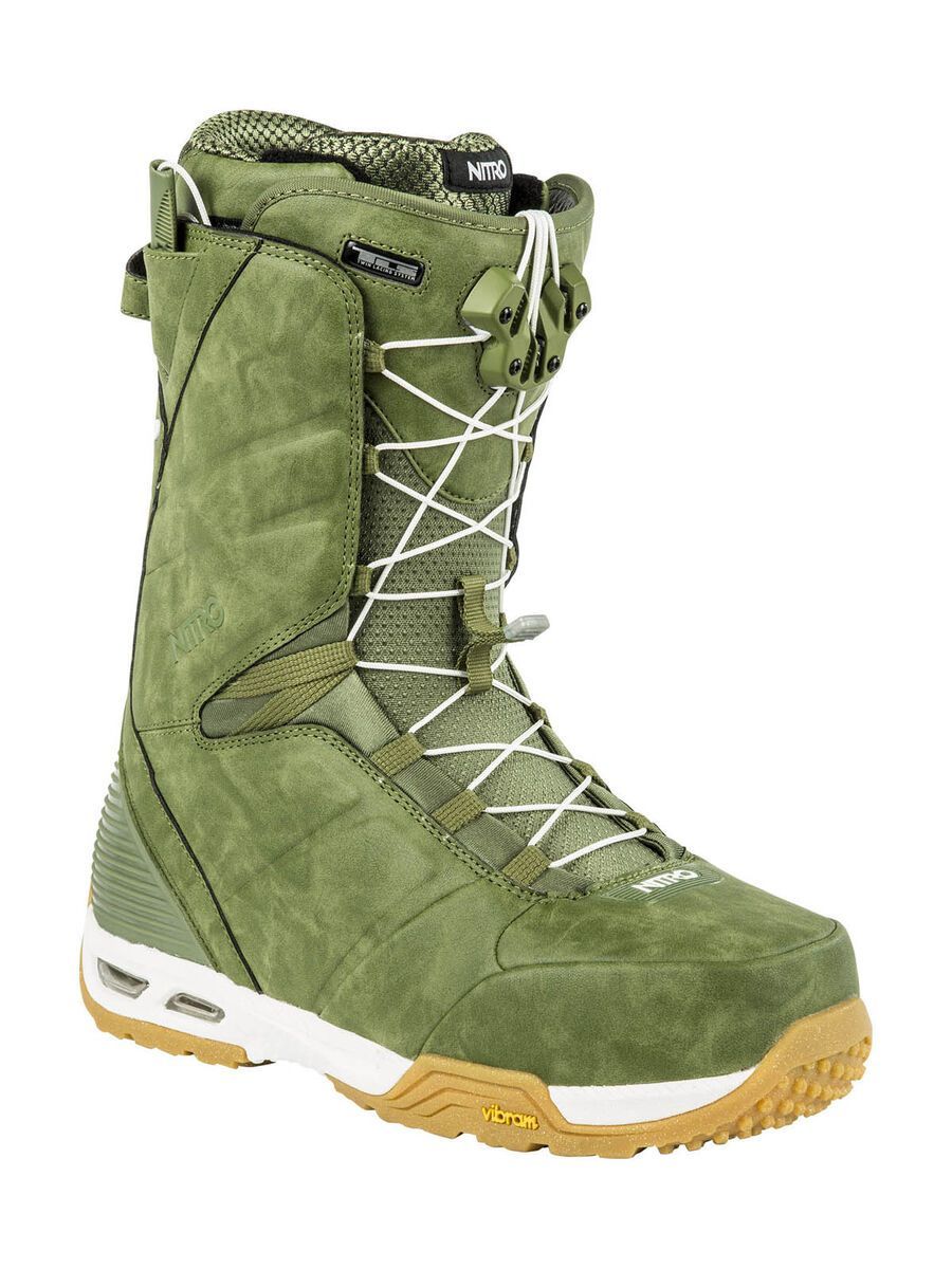 *** 2. Wahl *** Nitro Team TLS 2015, green gum - Snowboardschuhe | Größe 32.0 // 48 - Bild 1