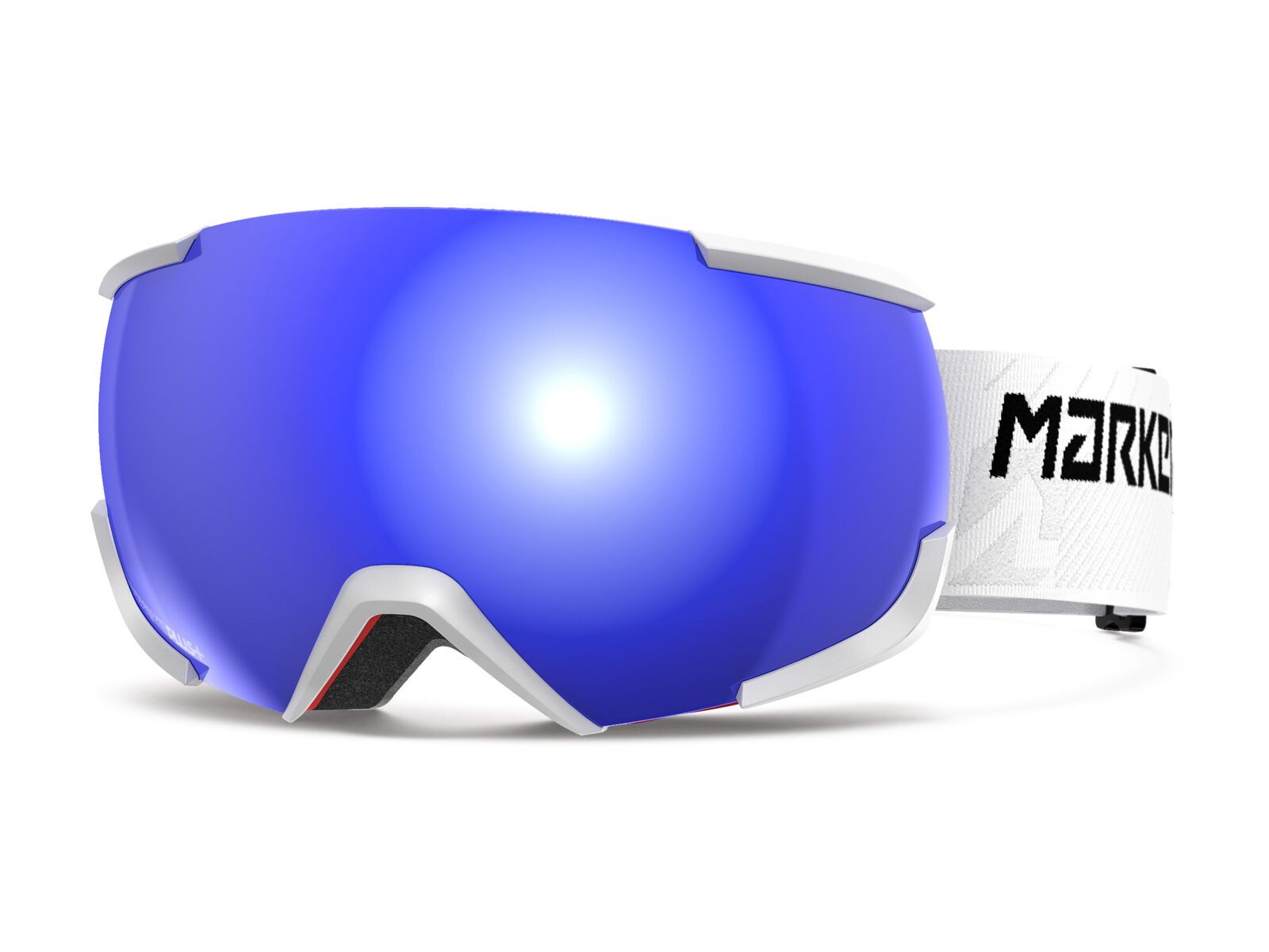 Marker 16:10+ MAP Polarized inkl. WS, weiß/Lens: blue hd mirror - Bild 1