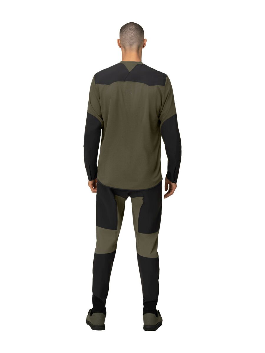 Norrona skibotn equaliser tech Long sleeve M's, olive night - Bild 4