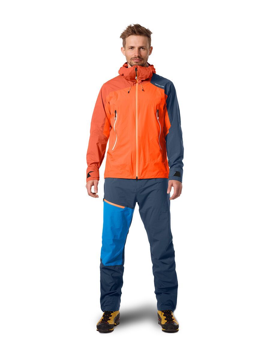 Ortovox Westalpen 3L Light Pants M, blue lake - Bild 4