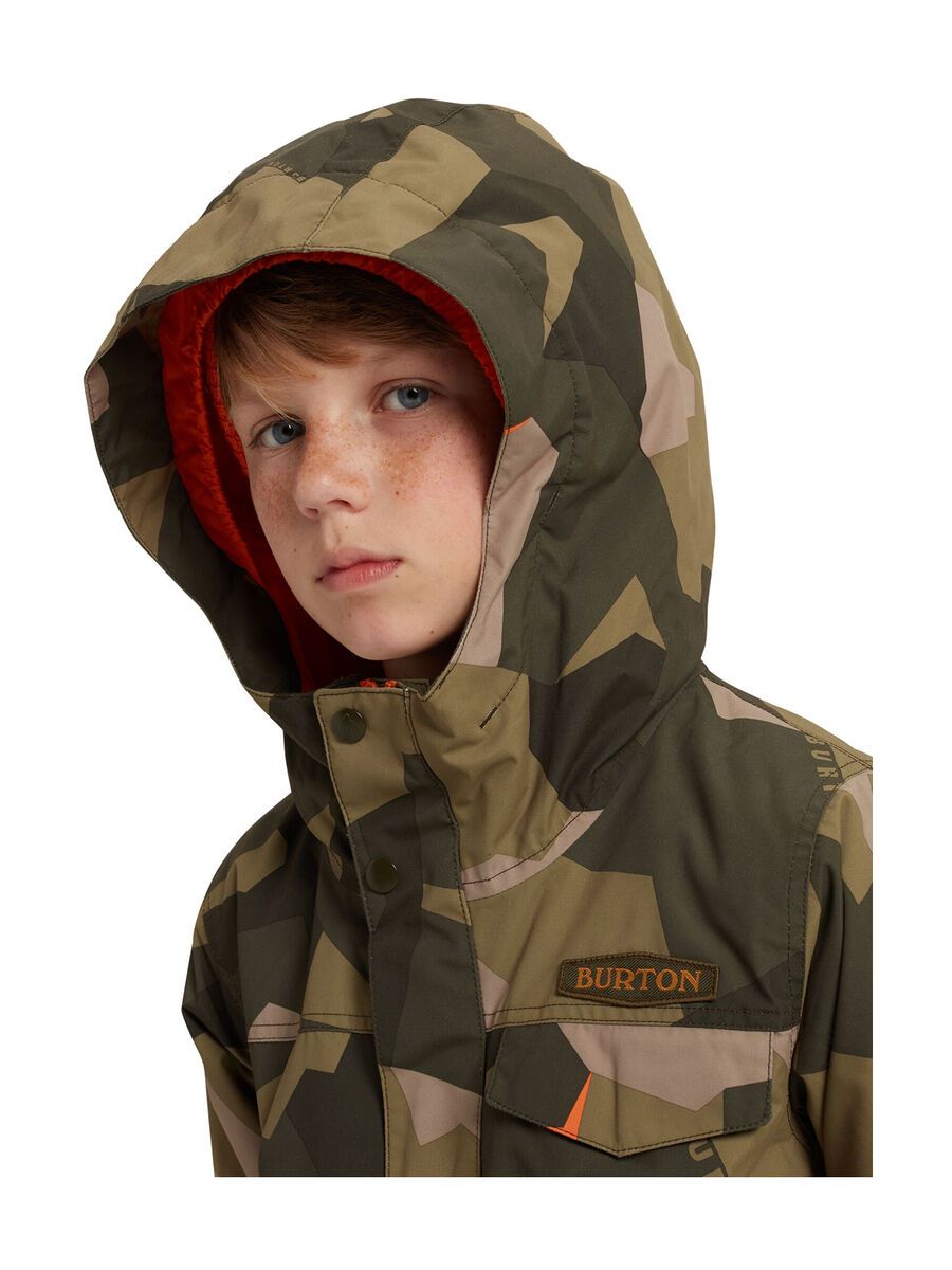 Burton Boys' Dugout Jacket, three crowns camo - Bild 7