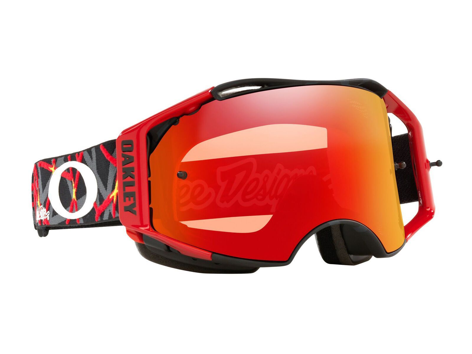 Oakley Airbrake MTB Troy Lee Designs - Prizm MX Torch Iridium, black webstar - Bild 11
