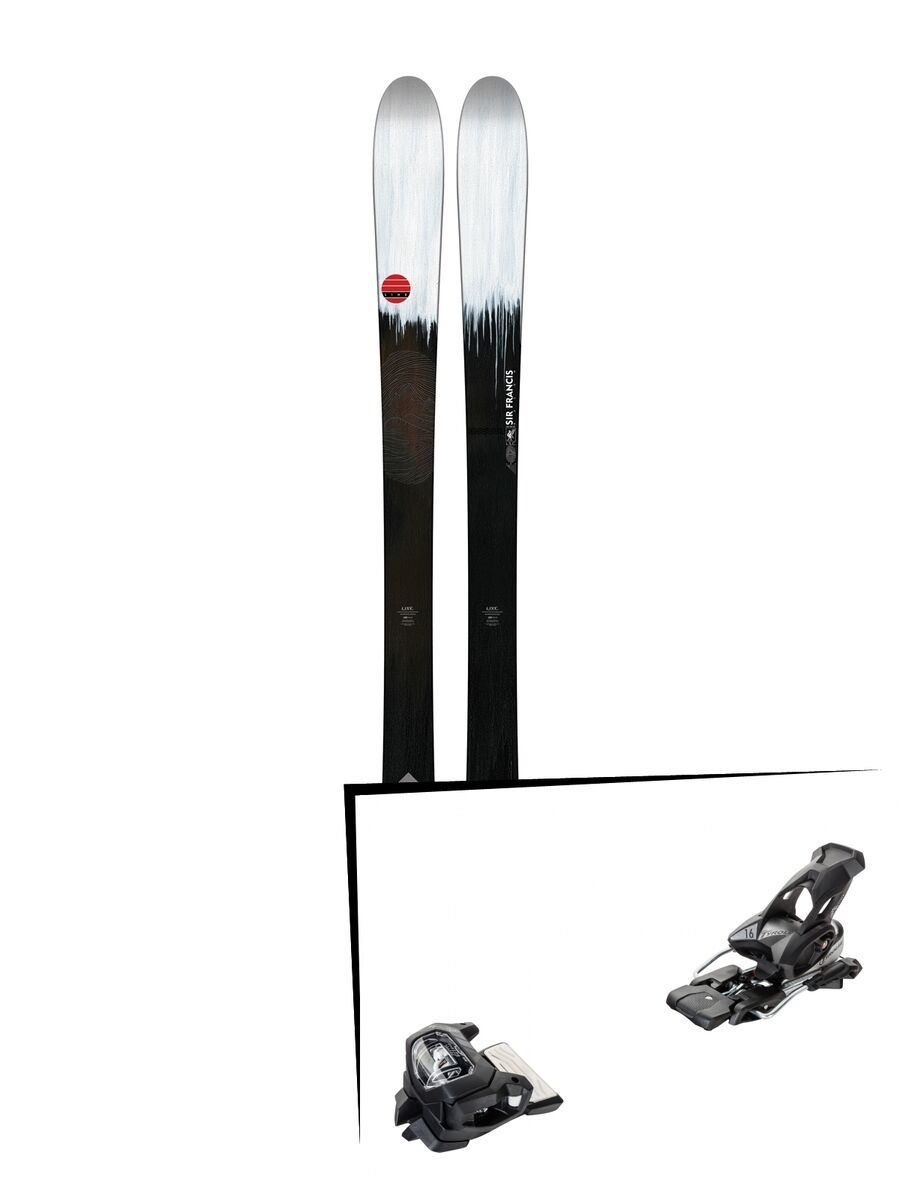 Set: Line Sir Francis Bacon 2018 + Tyrolia Attack² 16 GW solid black - Bild 1