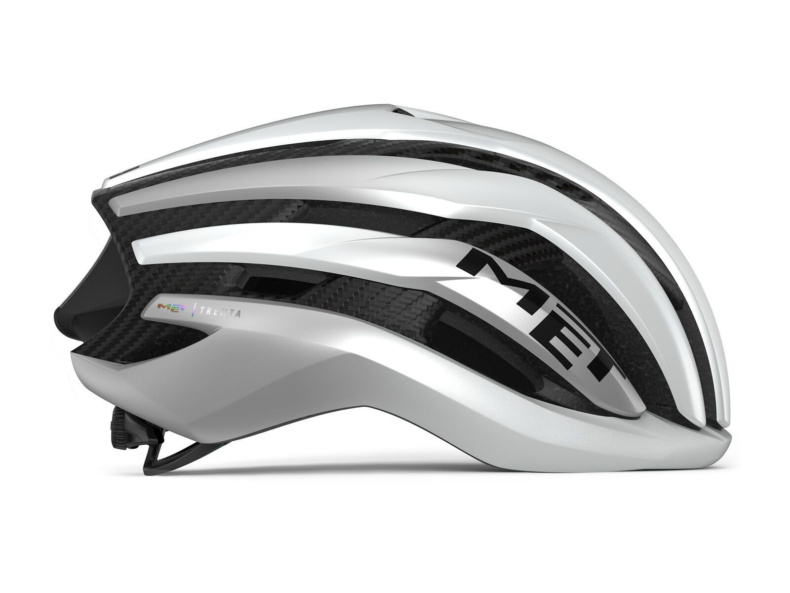 MET Trenta 3K Carbon MIPS, white silver metallic/matt - Bild 3