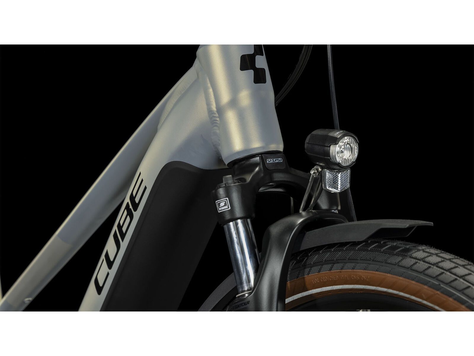 Cube Touring Hybrid Pro 500 Trapeze, pearlysilver´n´black - Bild 6