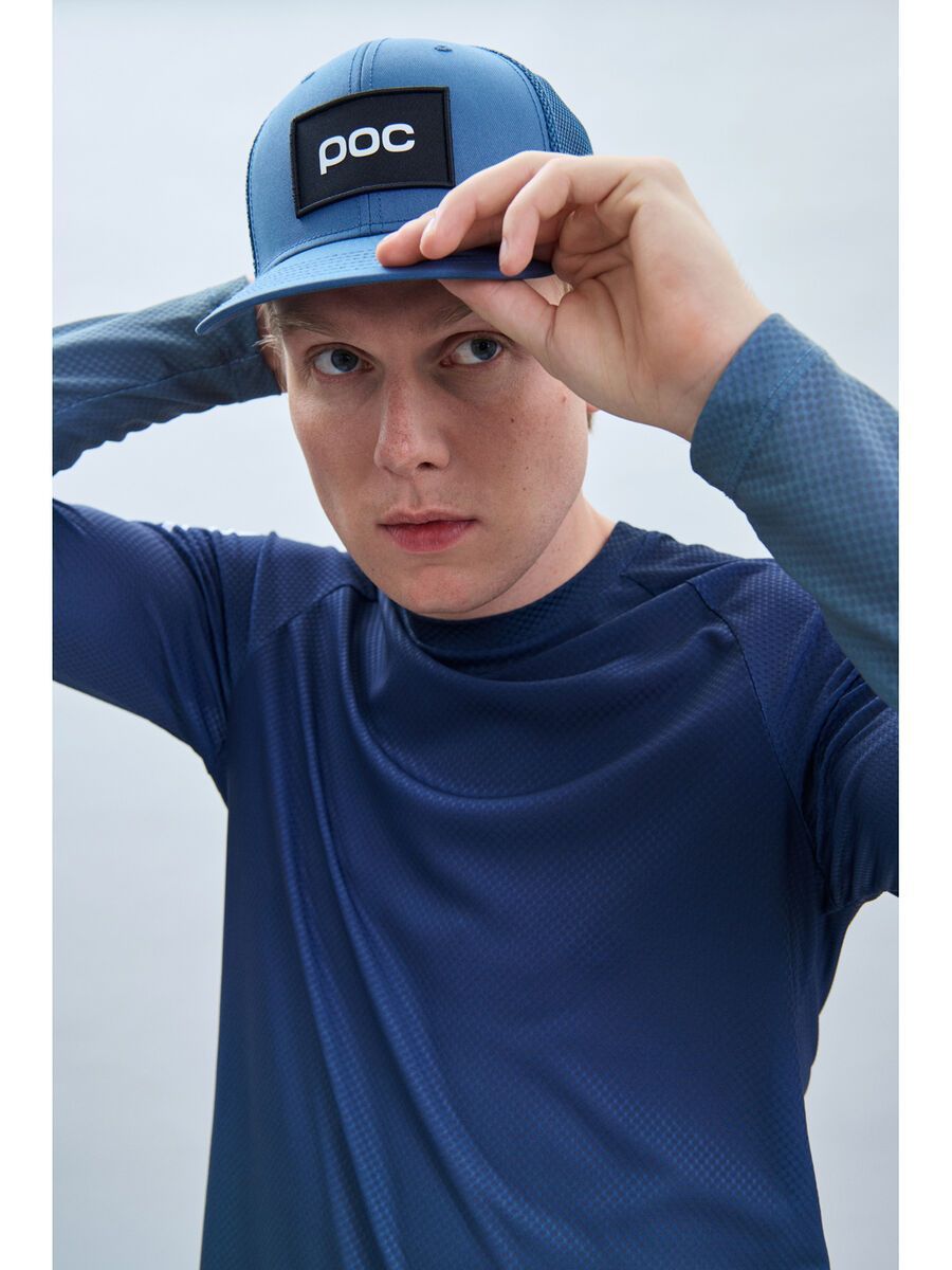 POC M's Essential MTB Lite LS Jersey, gradient turmaline navy - Bild 5