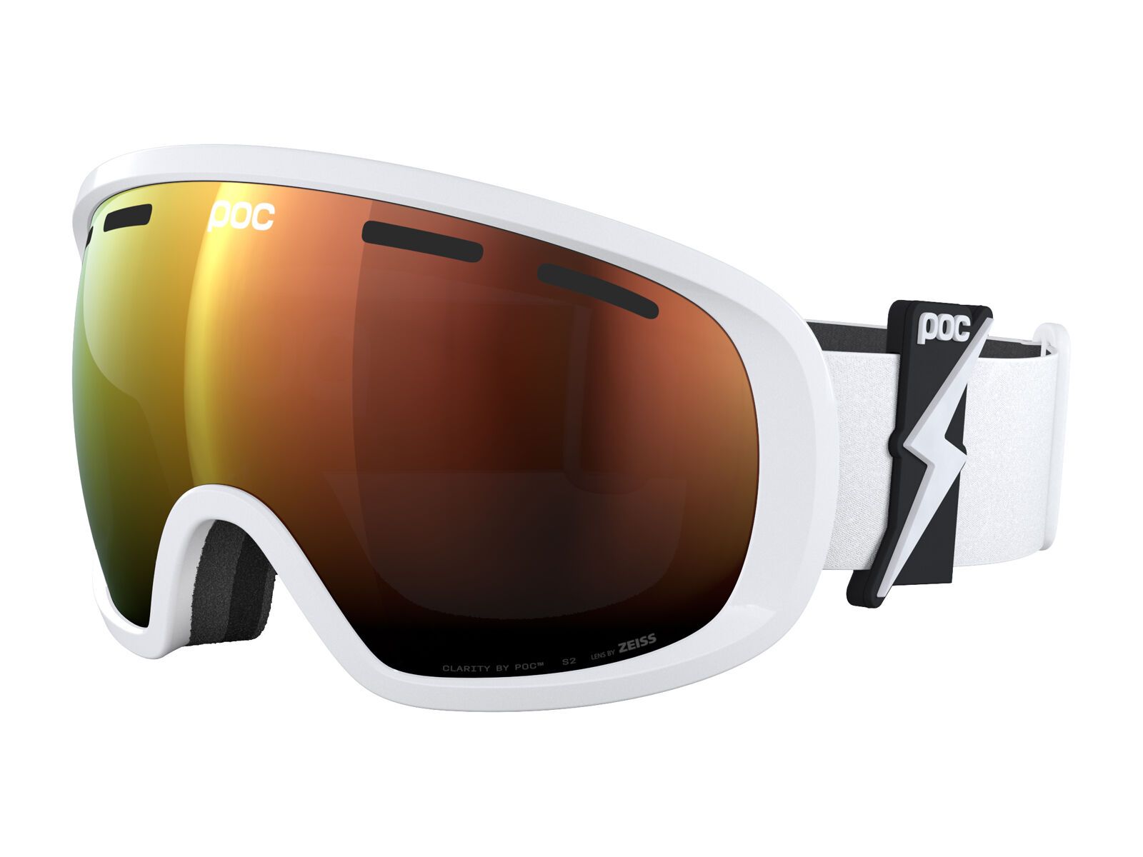 POC Fovea, Clarity Intense Partly Sunny Orange / blixten - Bild 1