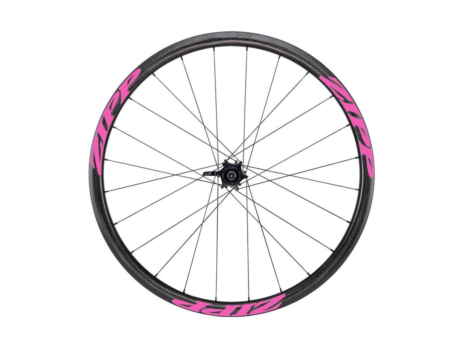 Zipp 202 Firecrest Tubular Disc-brake, schwarz/pink - Bild 1
