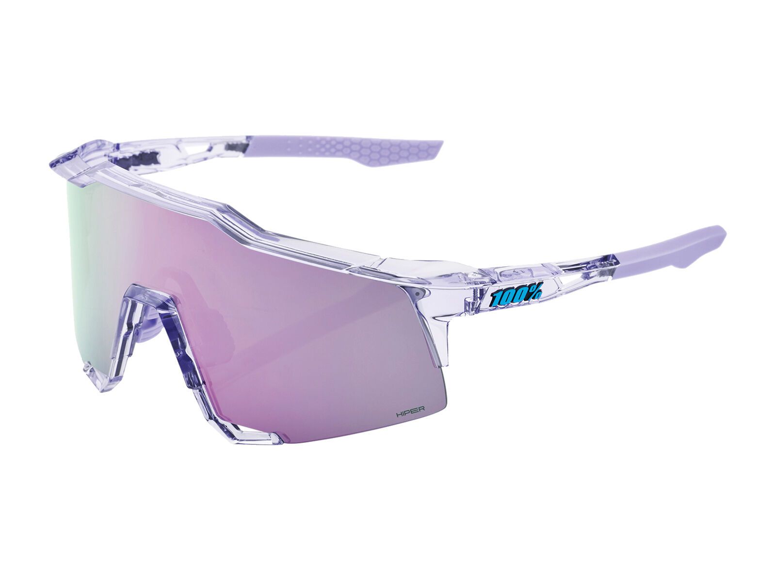 100% Speedcraft, HiPER Lavender Mirror / polished transl. lavender - Bild 1