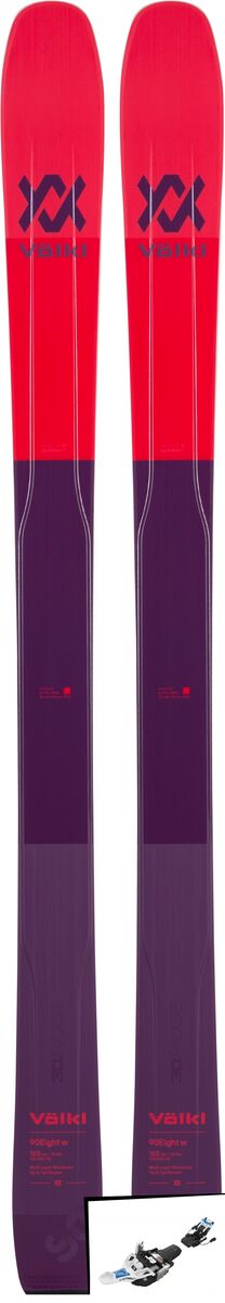 Set: Völkl 90Eight W 2019 + Fritschi Diamir Vipec Evo 12 - Bild 1