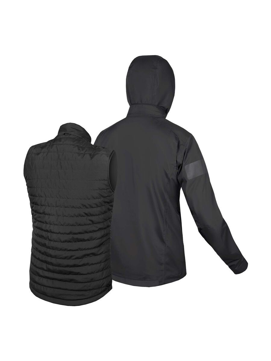 Endura Urban 3 in 1 Waterproof Jacket, anthrazit - Bild 2