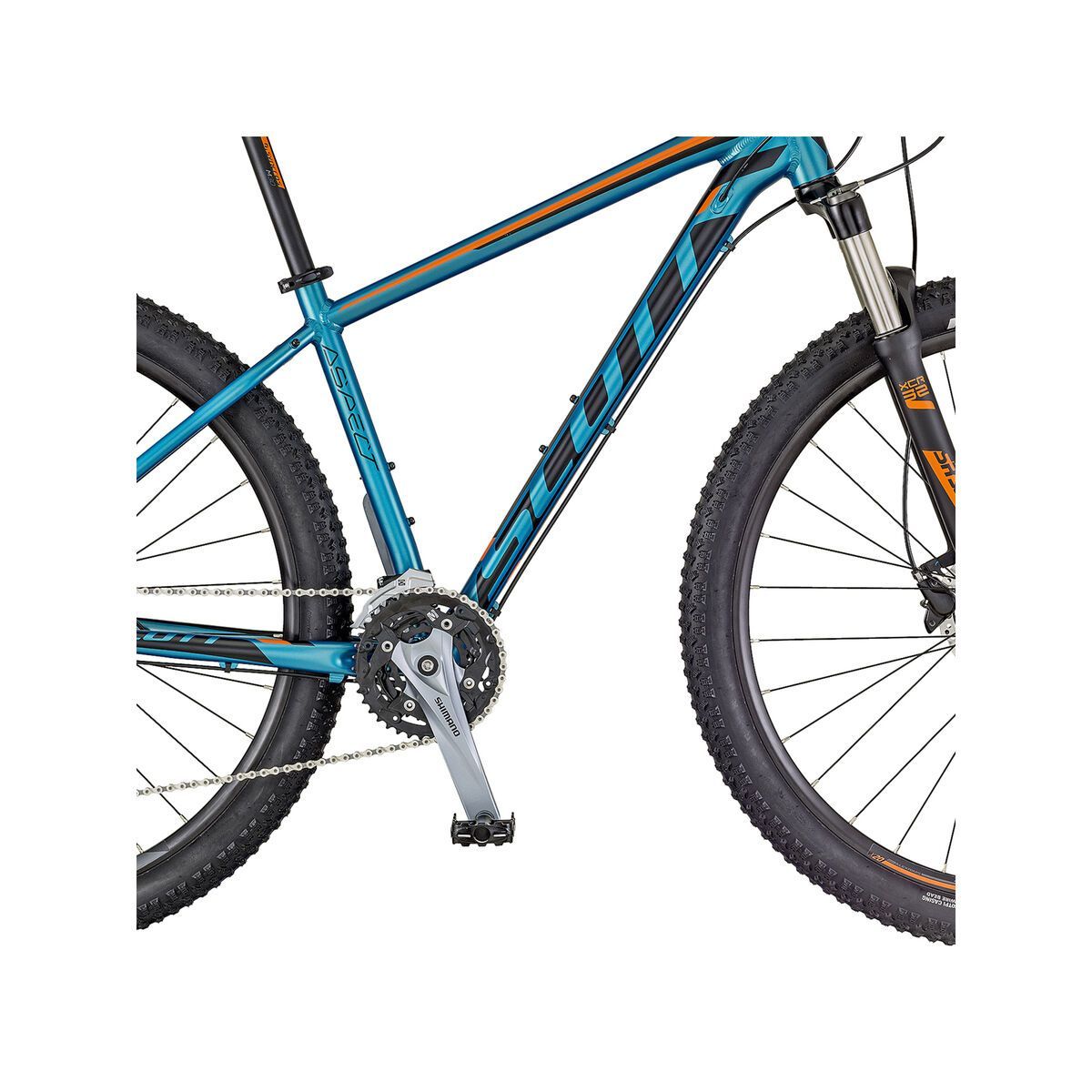 Scott Aspect 730 blue orange BIKER BOARDER.DE