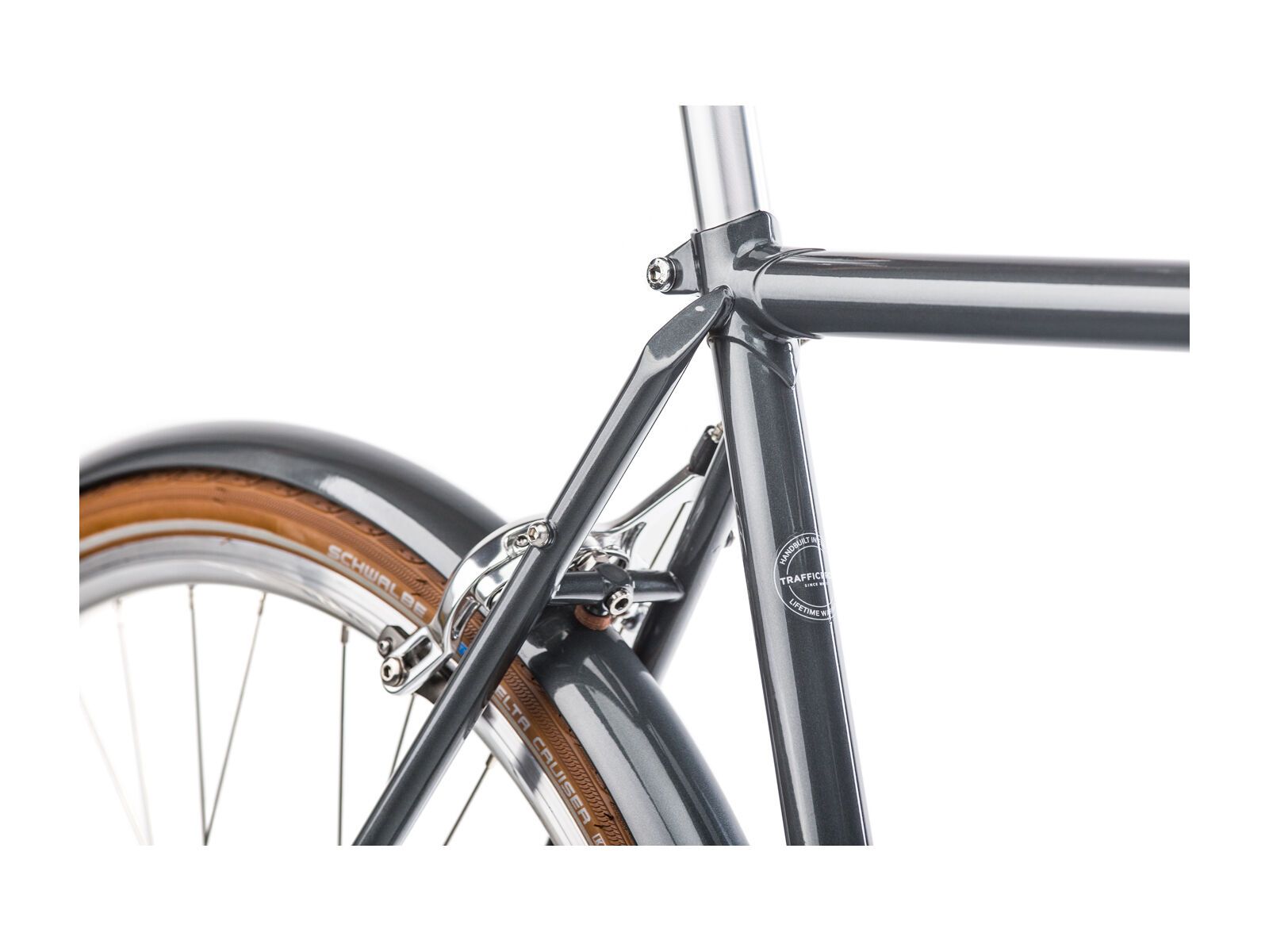 Creme Cycles Caferacer Man Doppio, grey - Bild 3