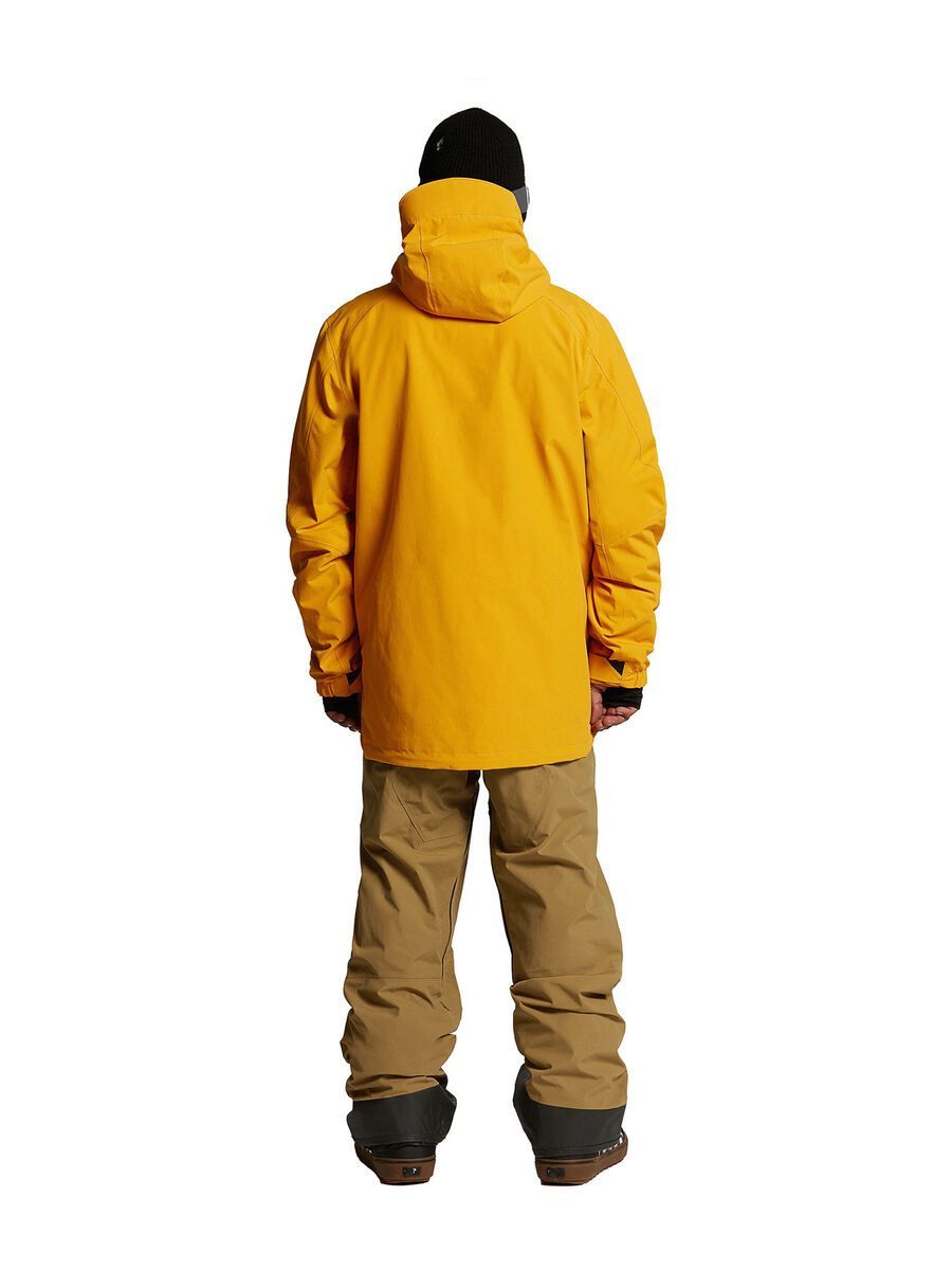 Volcom Rain Gore Bib Overall, burnt khaki - Bild 4