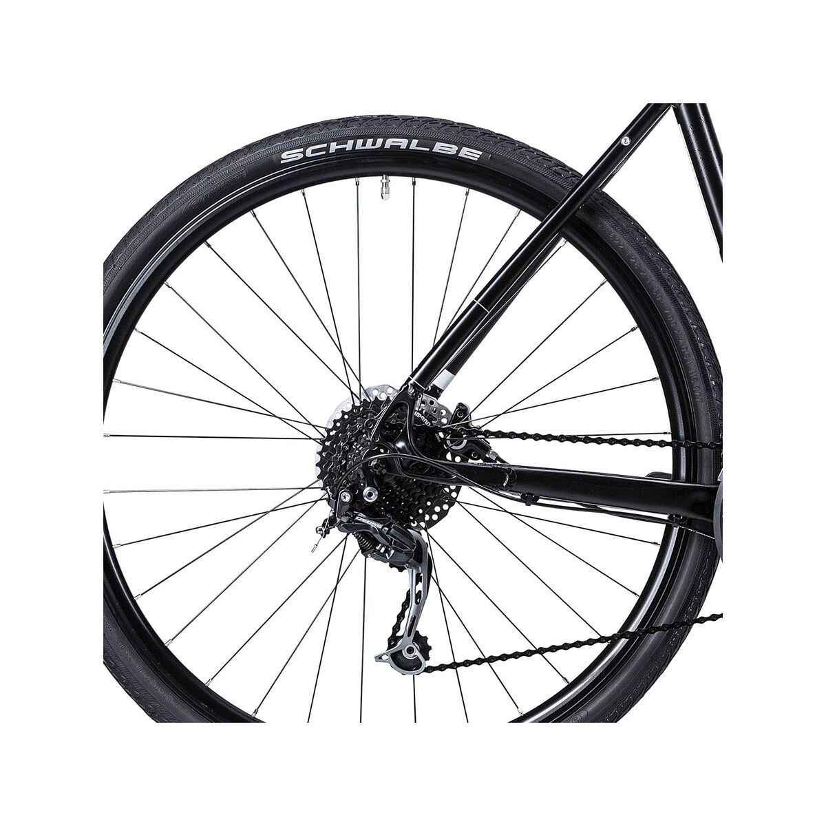 Cube Hyde, black white shinyblack - Bild 4