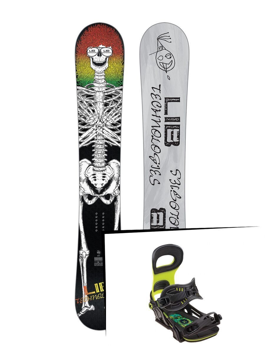 Set: Lib Tech Dough Boy Shredder 2019 + Bent Metal Transfer (2260307S) - Bild 1