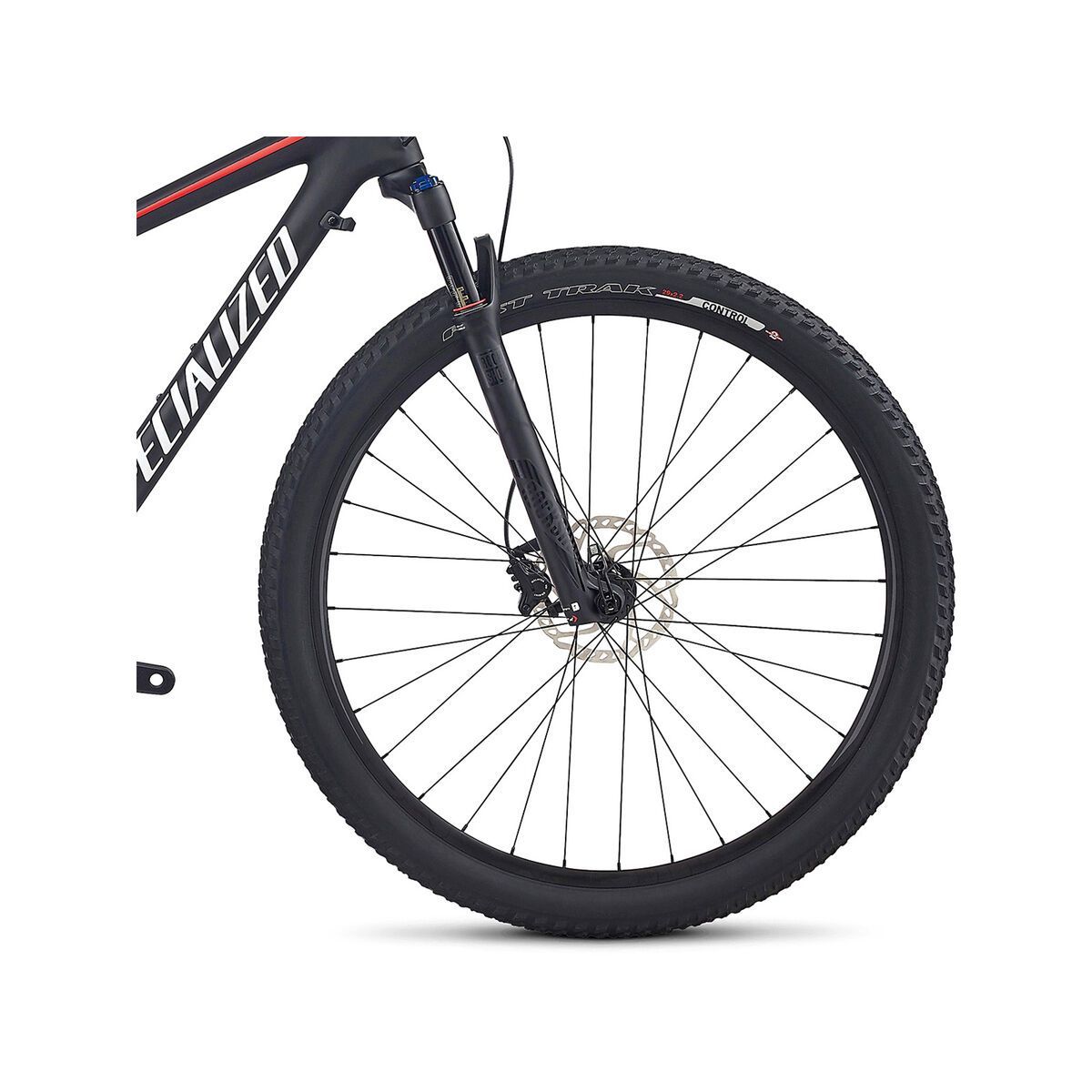 Specialized Woman's Epic HT Comp Carbon 29, tarmac black/nordic red/white metallic silver - Bild 2