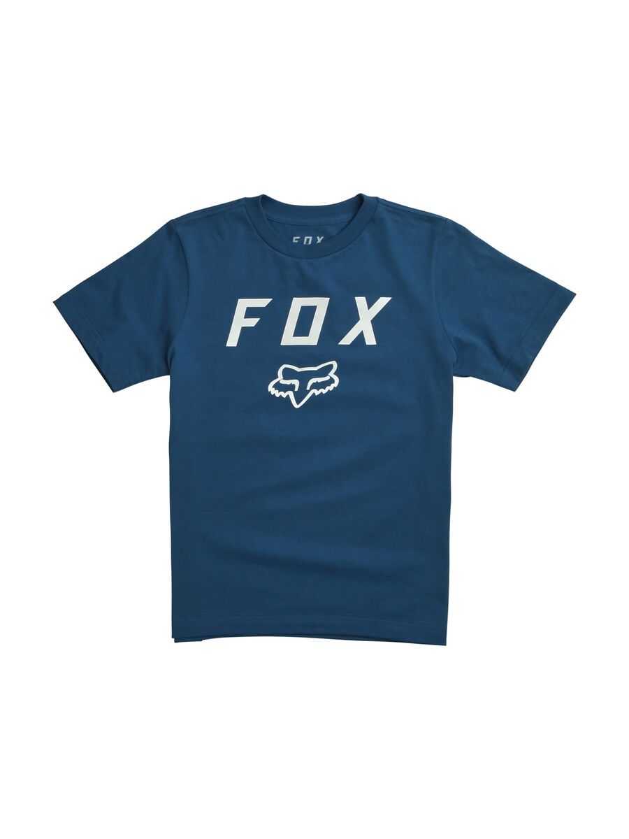 Fox Youth Legacy Moth SS Tee, destroyed blue - Bild 1
