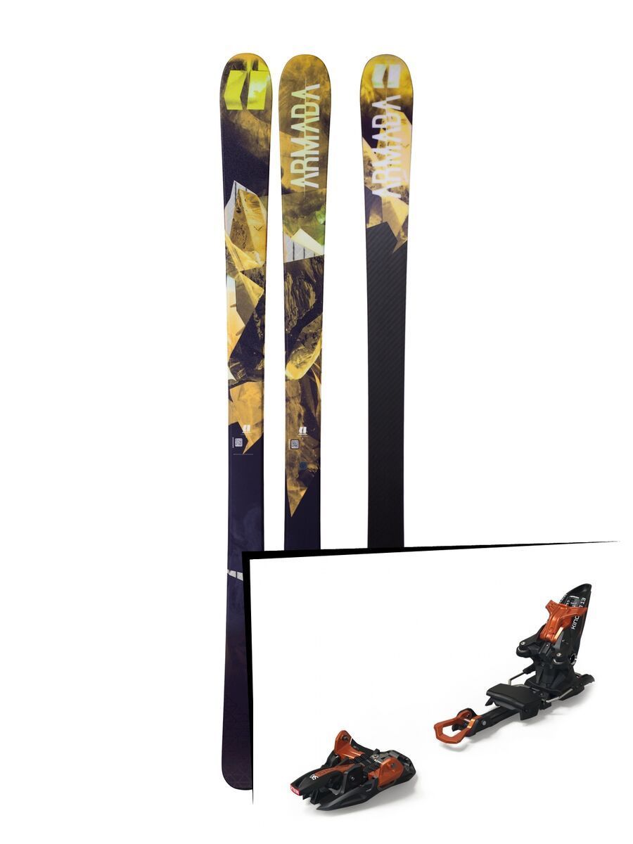 Set: Armada Invictus 89 Ti 2018 + Marker Kingpin 13 black/copper - Bild 1