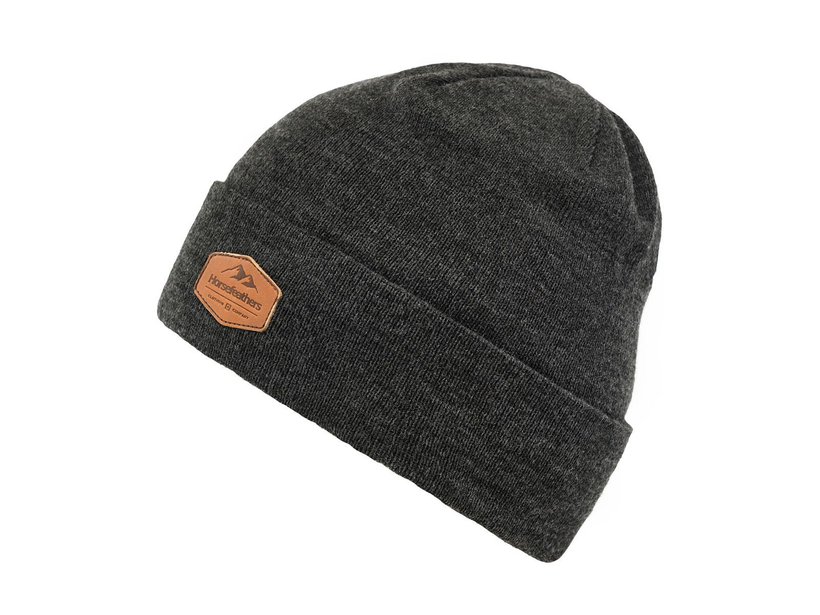 Horsefeathers Perry Beanie, heather black - Bild 1