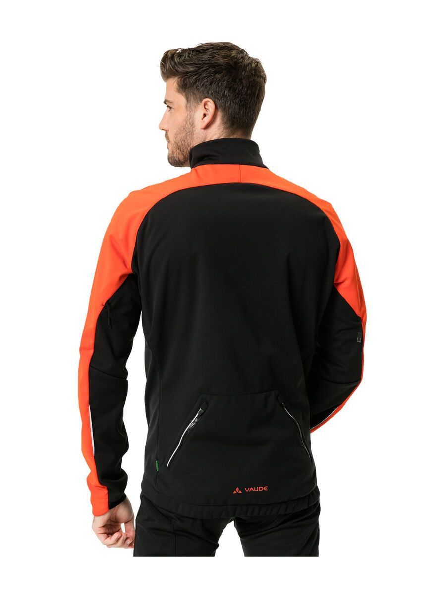 Vaude Men's Posta Softshell Jacket VI, glowing red - Bild 3