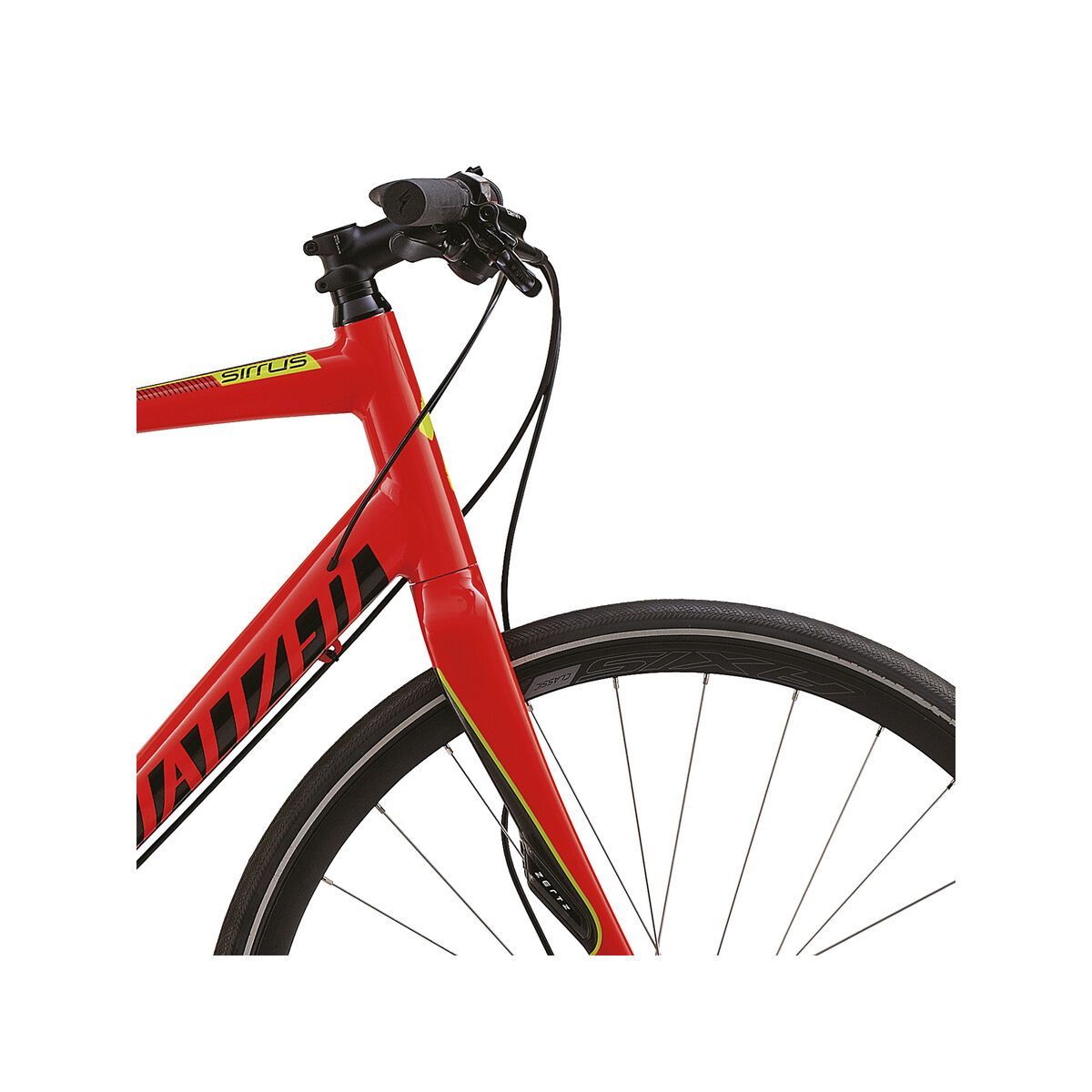 Specialized Sirrus Elite Disc, Gloss Rocket Red/Black/Hyper - Bild 5
