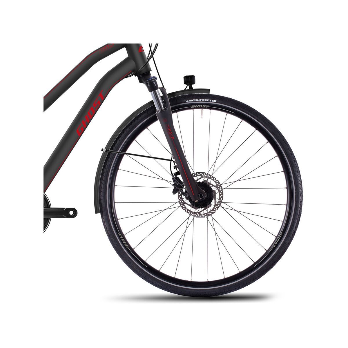 Ghost Square Trekking 6 Miss, black/red - Bild 2