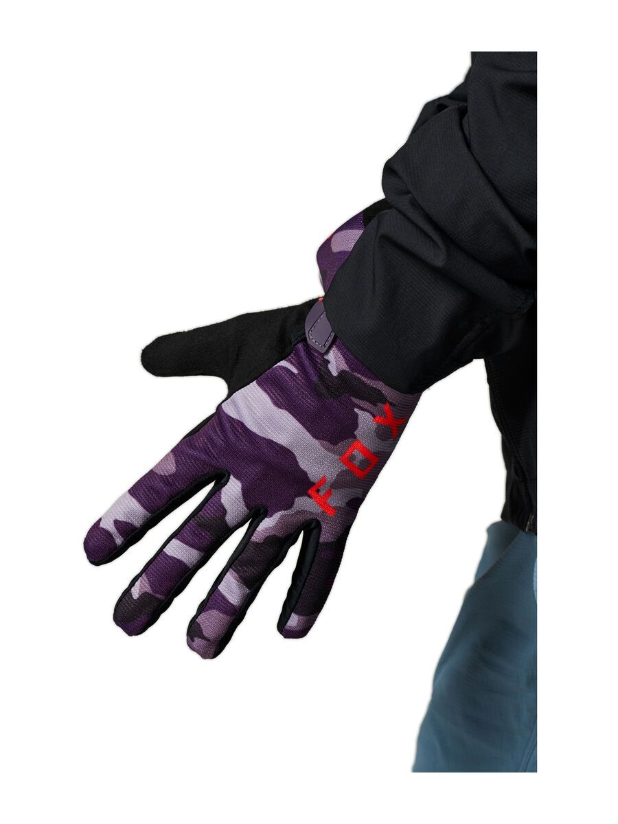 Fox Womens Ranger Glove Camo, dark purple - Bild 1